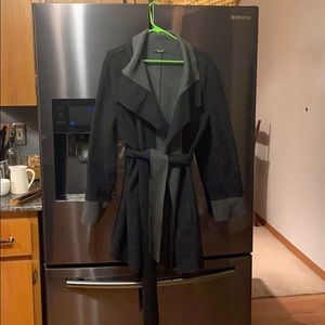 Cozy Susan graver fleece wrap coat
